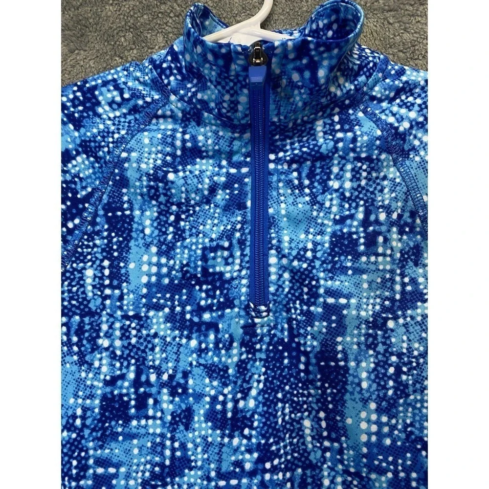 Mambo Australia Kids Girls Size 7/8 1/4 Zip Pullover Shirt